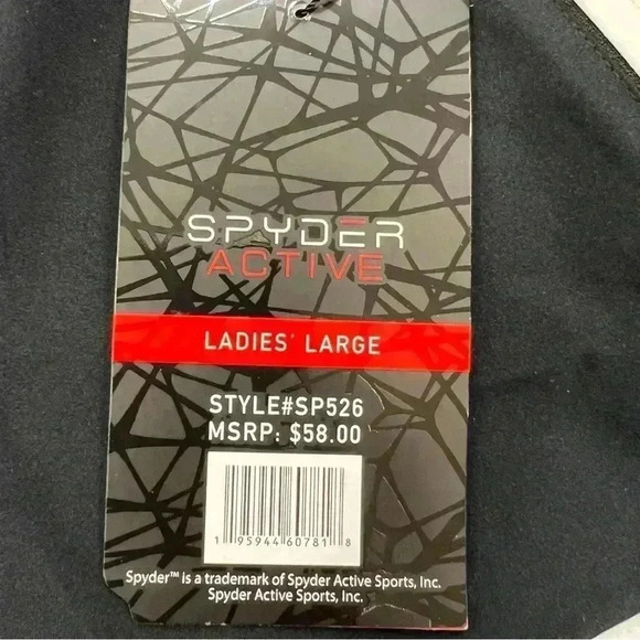 NWT Spyder Running Shorts Size L - Picture 4 of 4